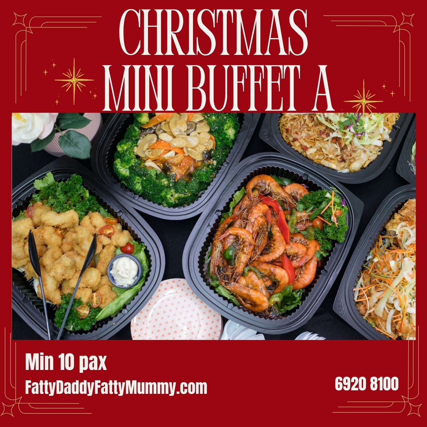 Christmas Catering - Mini Buffet A (1 to 31 Dec)