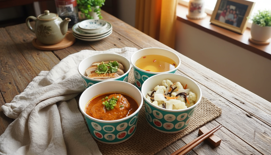 FattyDaddyFattyMummy Love Tingkat meal set - Healthier Choice Endorsed Menu 