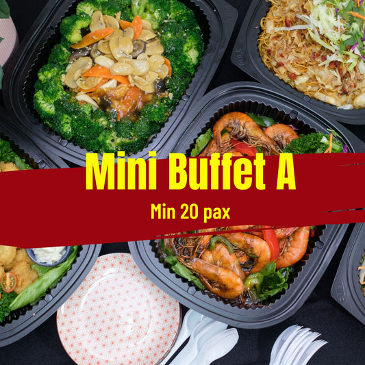 Mini buffet catering for 20 pax, 7th month buffet Singapore - FattyDaddyFattyMummy