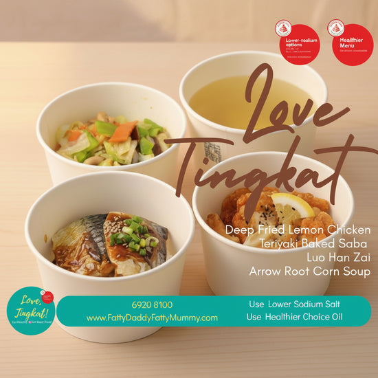 Healtier Choice Tingkat Meal Delivery  Singapore